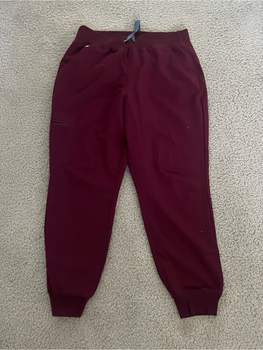 Figs Women’s High rise Zamora Burgundy  Joggers
